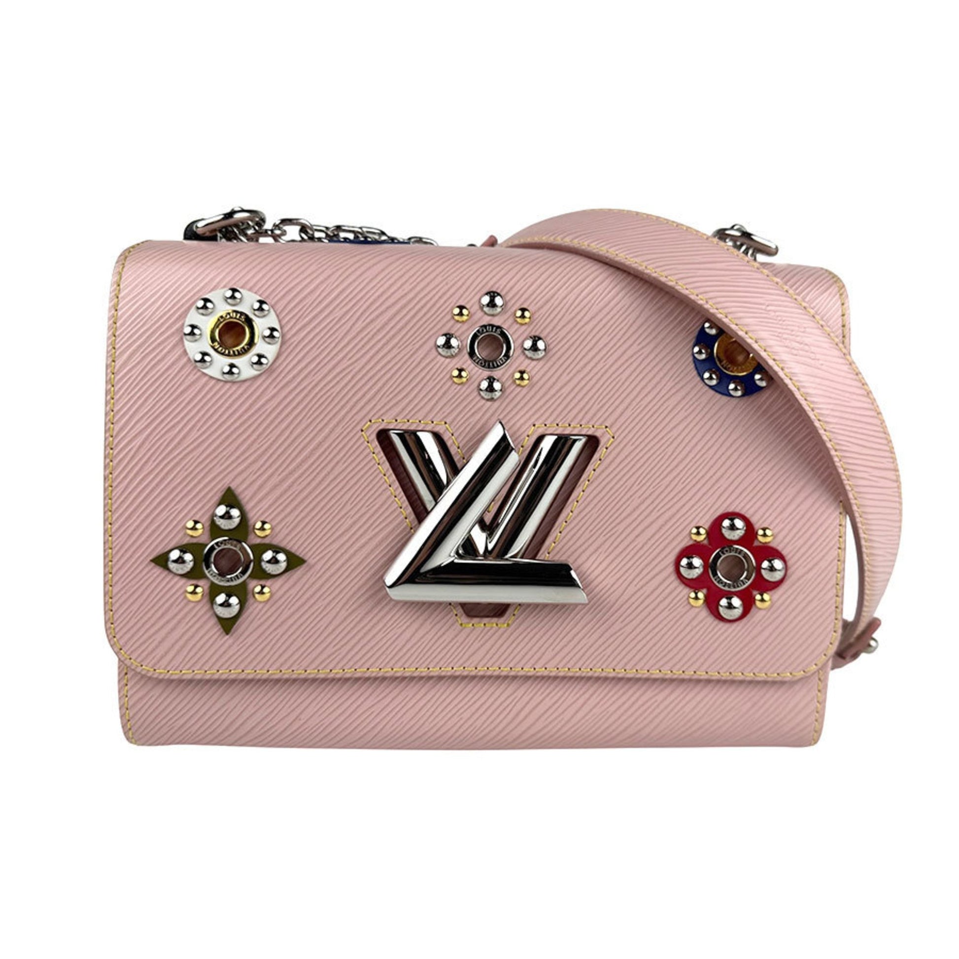 Louis Vuitton Twist, Pink, Leather, shoulder