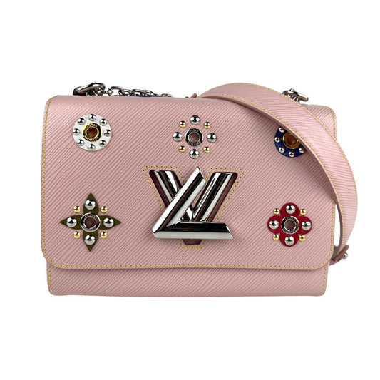 Louis Vuitton Twist, Pink, Leather, shoulder