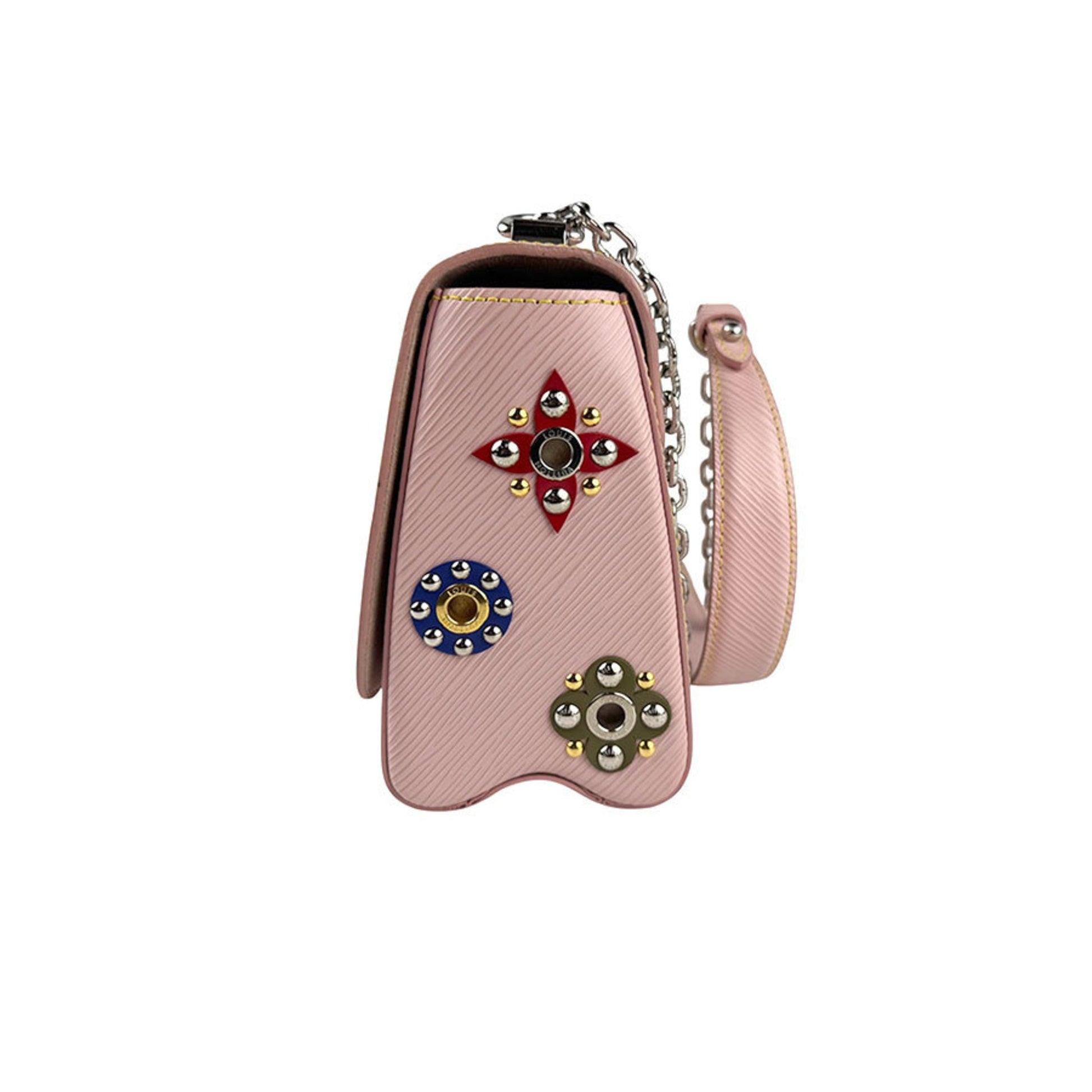 Louis Vuitton Twist, Pink, Leather, shoulder