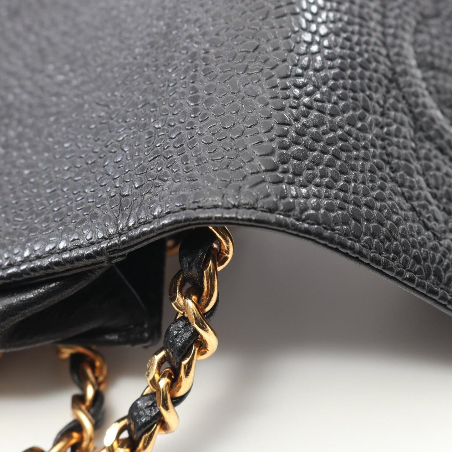 Chanel, Black, Leather, clutch