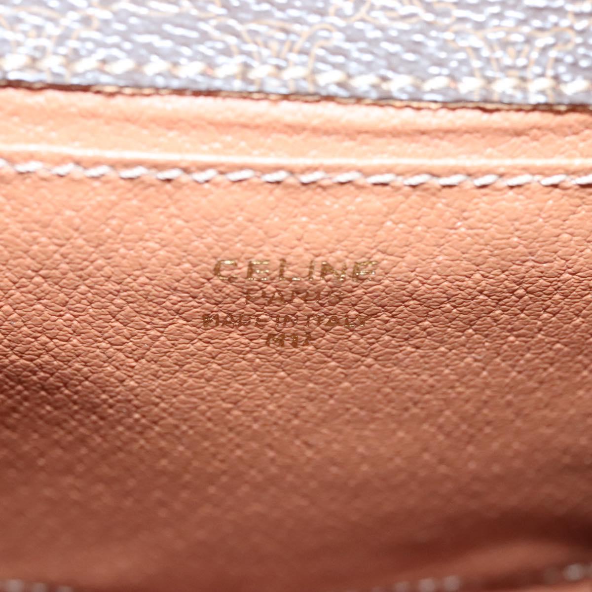 Céline Macadam, Brown, Canvas, handbag