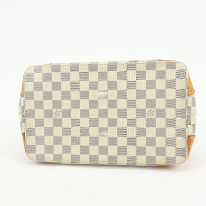 Louis Vuitton Hampstead Damier, Beige, Canvas, Handbag