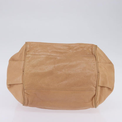 Chloe Ethel Leather, Beige, Leather, Handbag