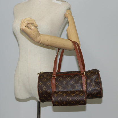 Louis Vuitton Papillon 30, Brown, Canvas, handbag