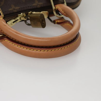 Louis Vuitton Alma, Brown, Canvas, handbag