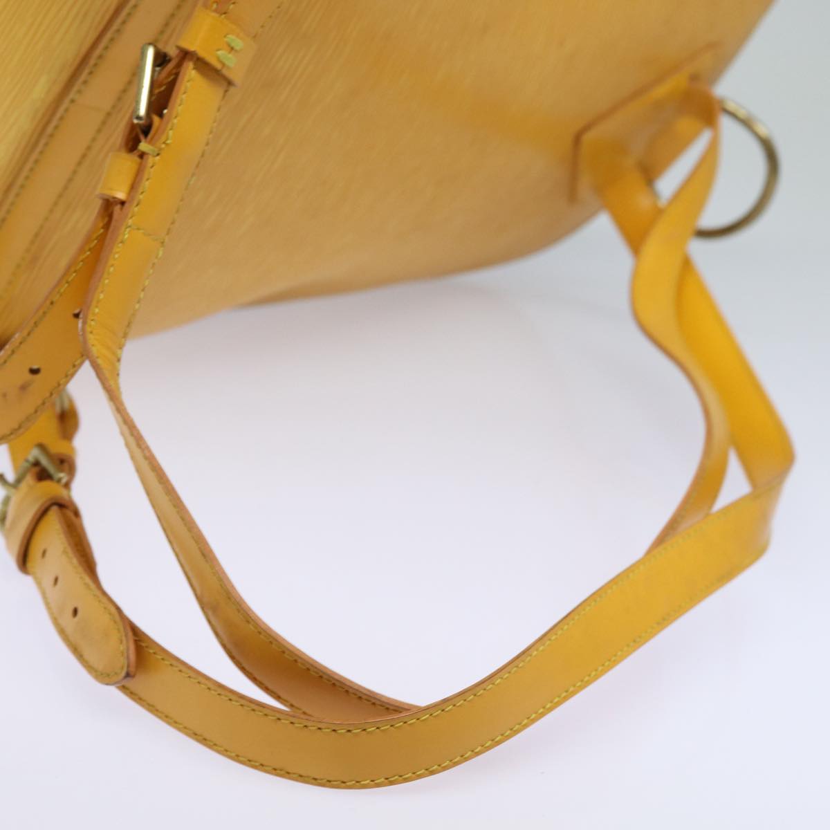 Louis Vuitton Gobelins, Yellow, Leather, backpack