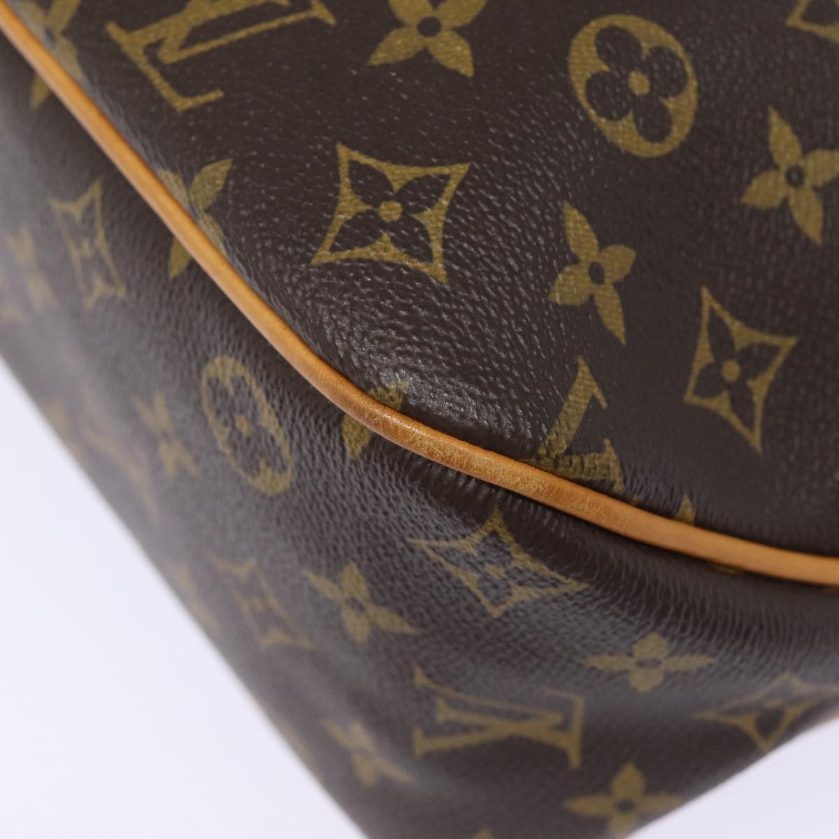 Louis Vuitton Delightful, Brown, Canvas, shoulder