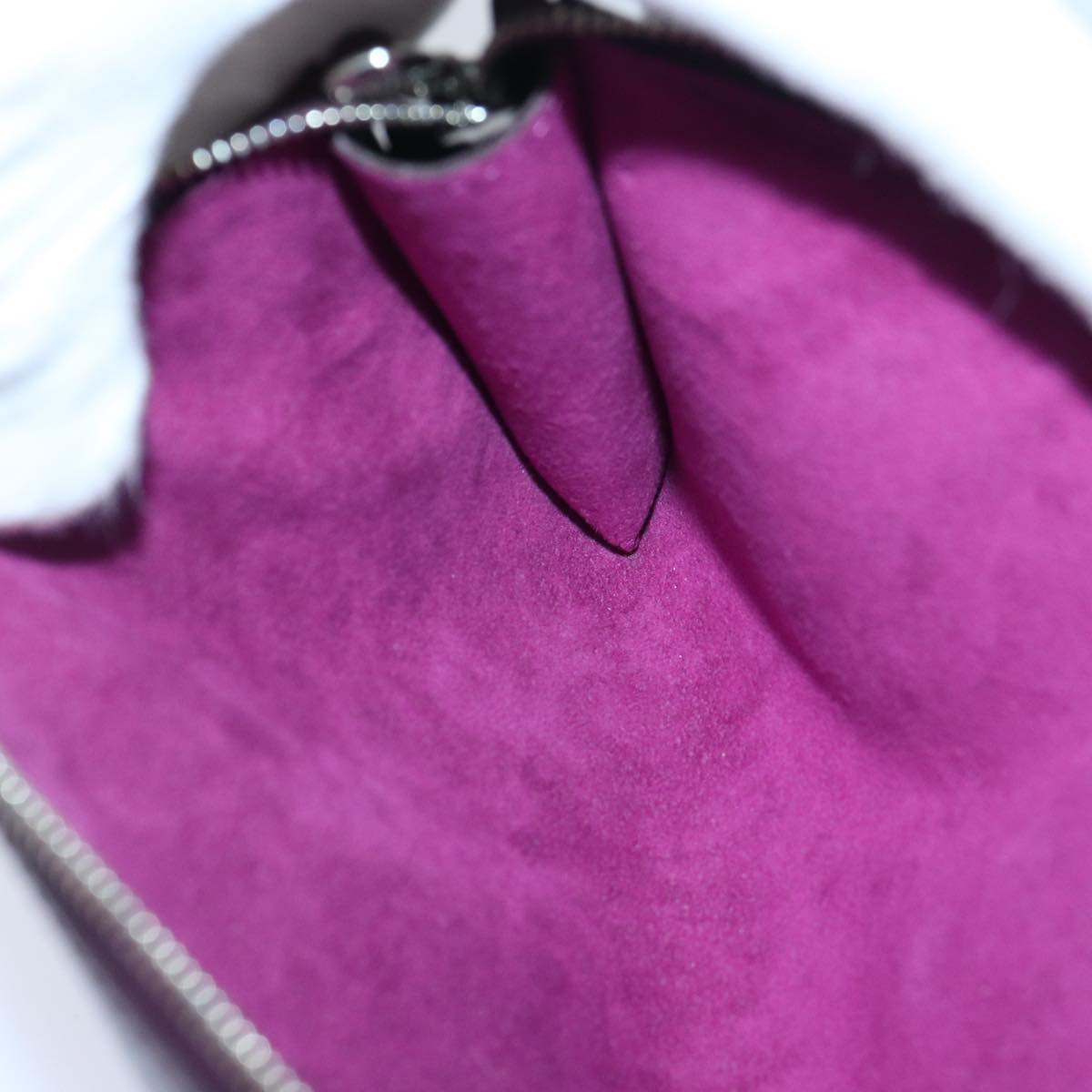 Louis Vuitton Pochette Accessoire, Purple, Leather, clutch