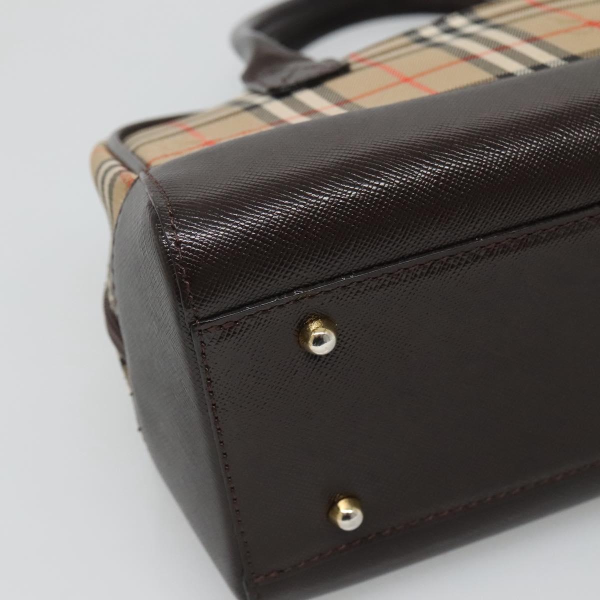 Burberry Nova Check, Beige, Canvas, handbag
