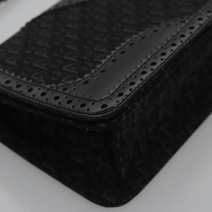 Dior Trotter, Black, Canvas, shoulder