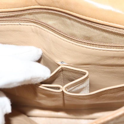 Chanel Matelassé, Brown, Leather, shoulder