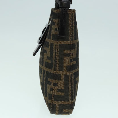 Fendi Mamma Baguette, Brown, Canvas, shoulder