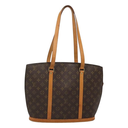 Louis Vuitton Babylone, Brown, Canvas, tote