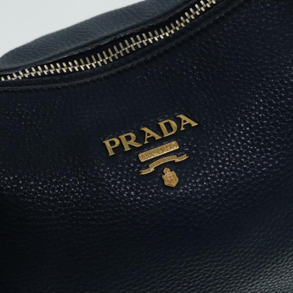 Prada, Blue, Leather, handbag