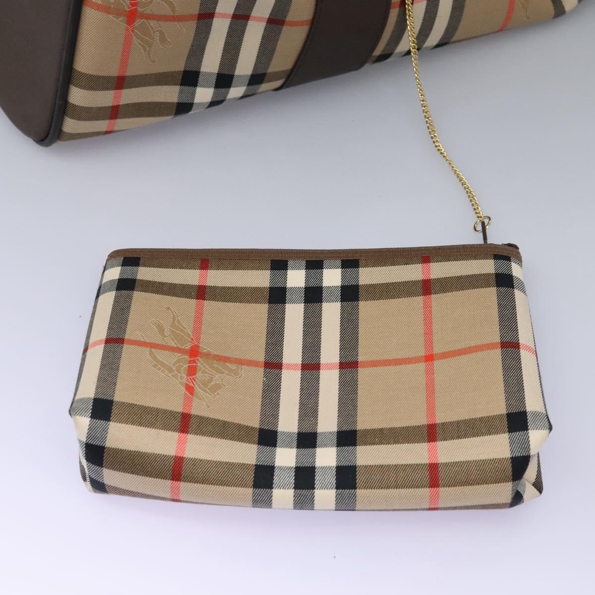 Burberry Haymarket, Beige, Canvas, travel