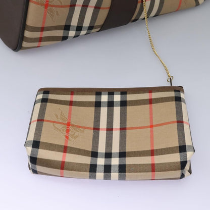 Burberry Haymarket, Beige, Canvas, travel