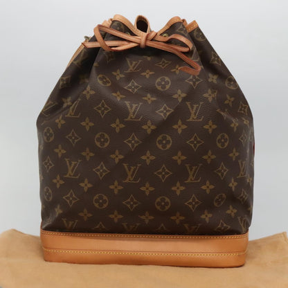 Louis Vuitton Noe, Brown, Canvas, shoulder