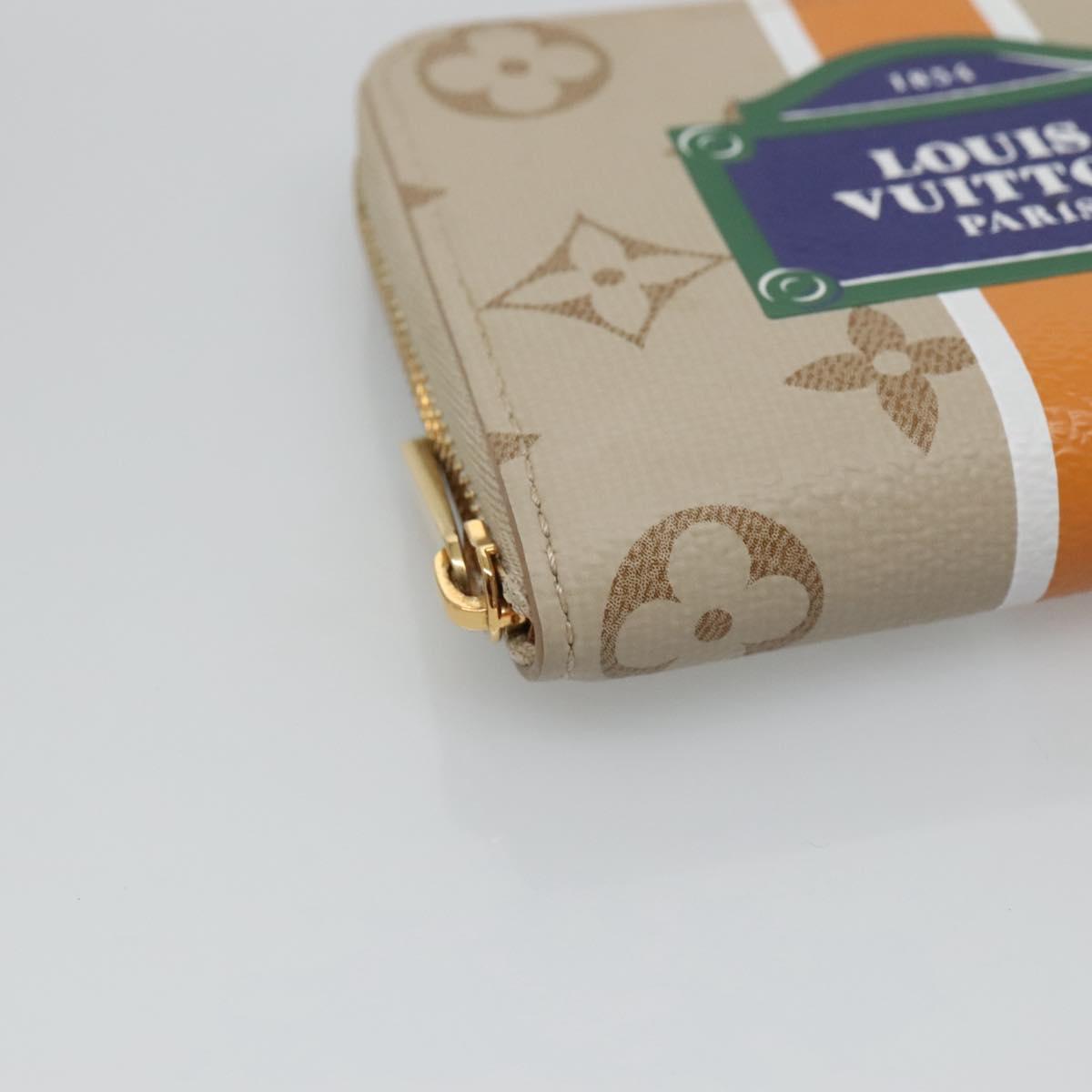 Louis Vuitton Zippy coin purse, Beige, Canvas, wallet