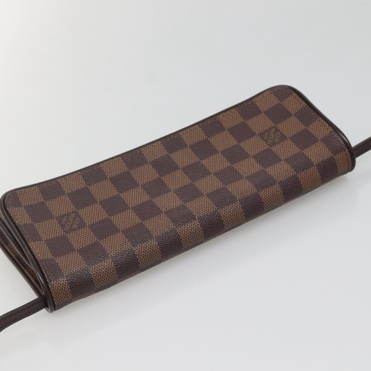 Louis Vuitton Twin, Brown, Canvas, shoulder