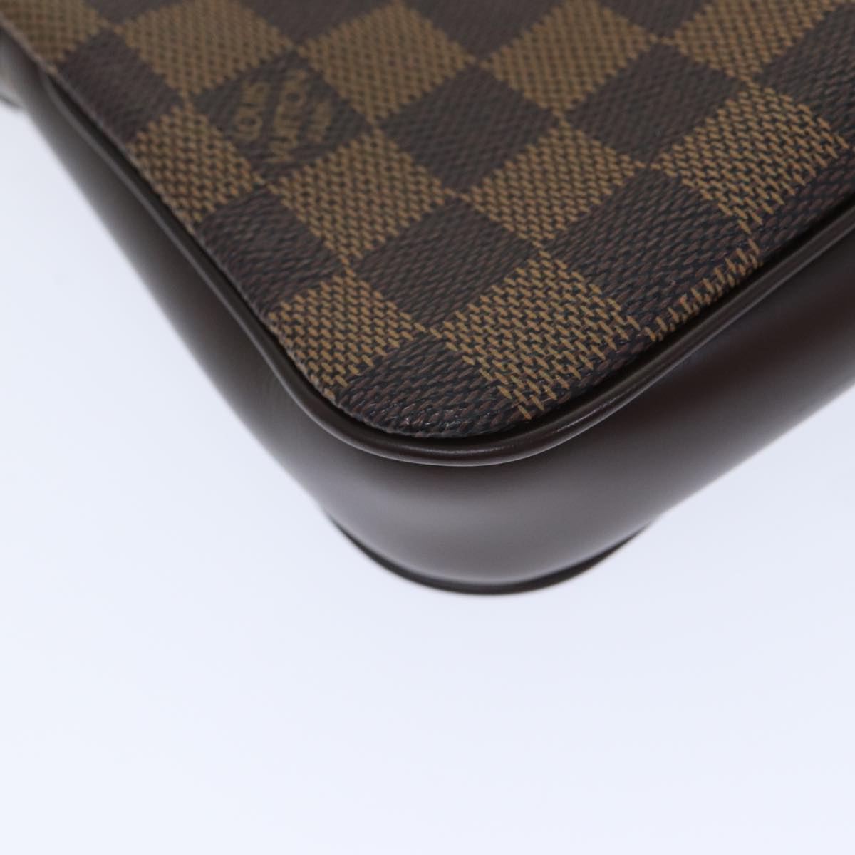 Louis Vuitton Pochette Accessoire, Brown, Canvas, clutch