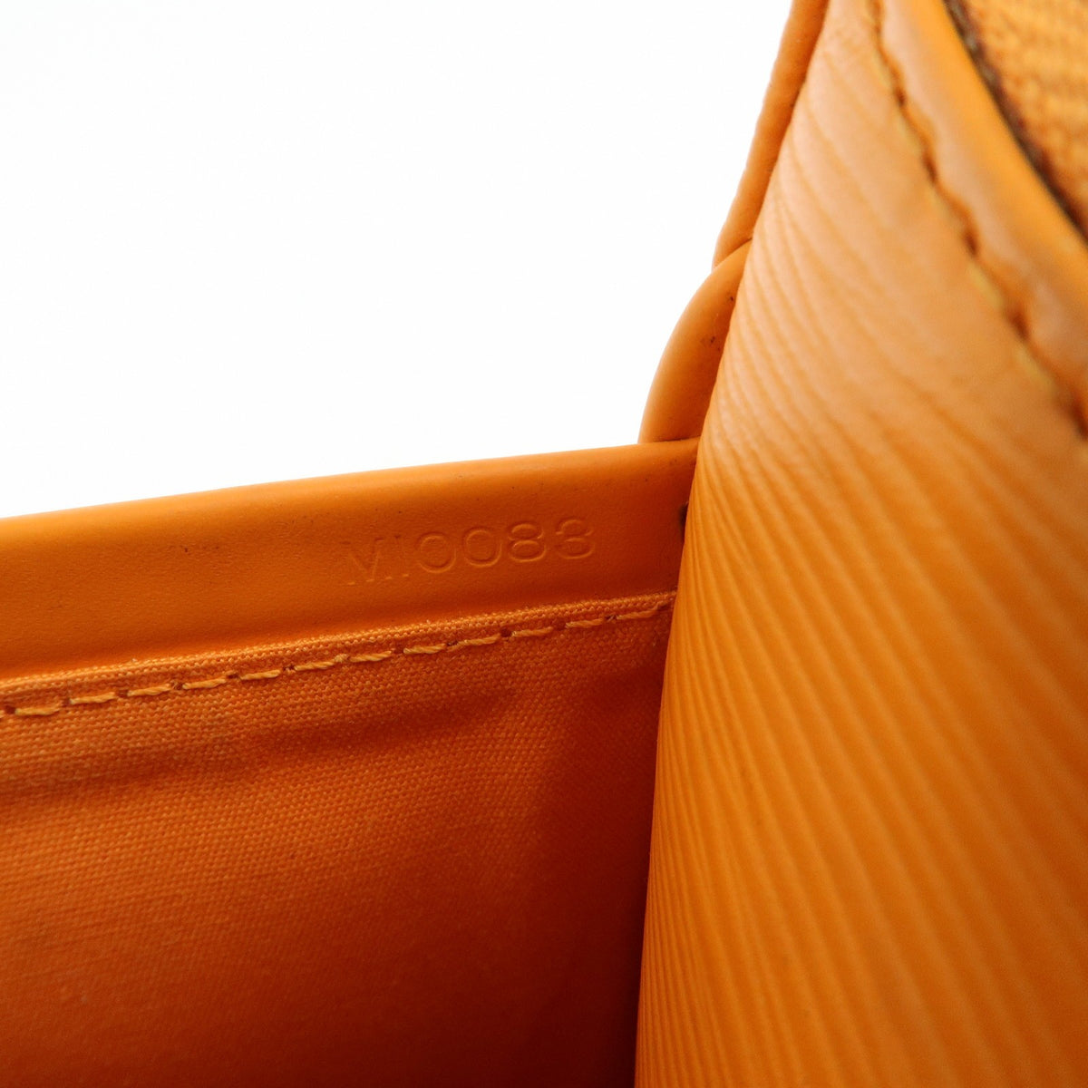 Louis Vuitton Matsy Epi Leather, Orange, Leather, Handbag