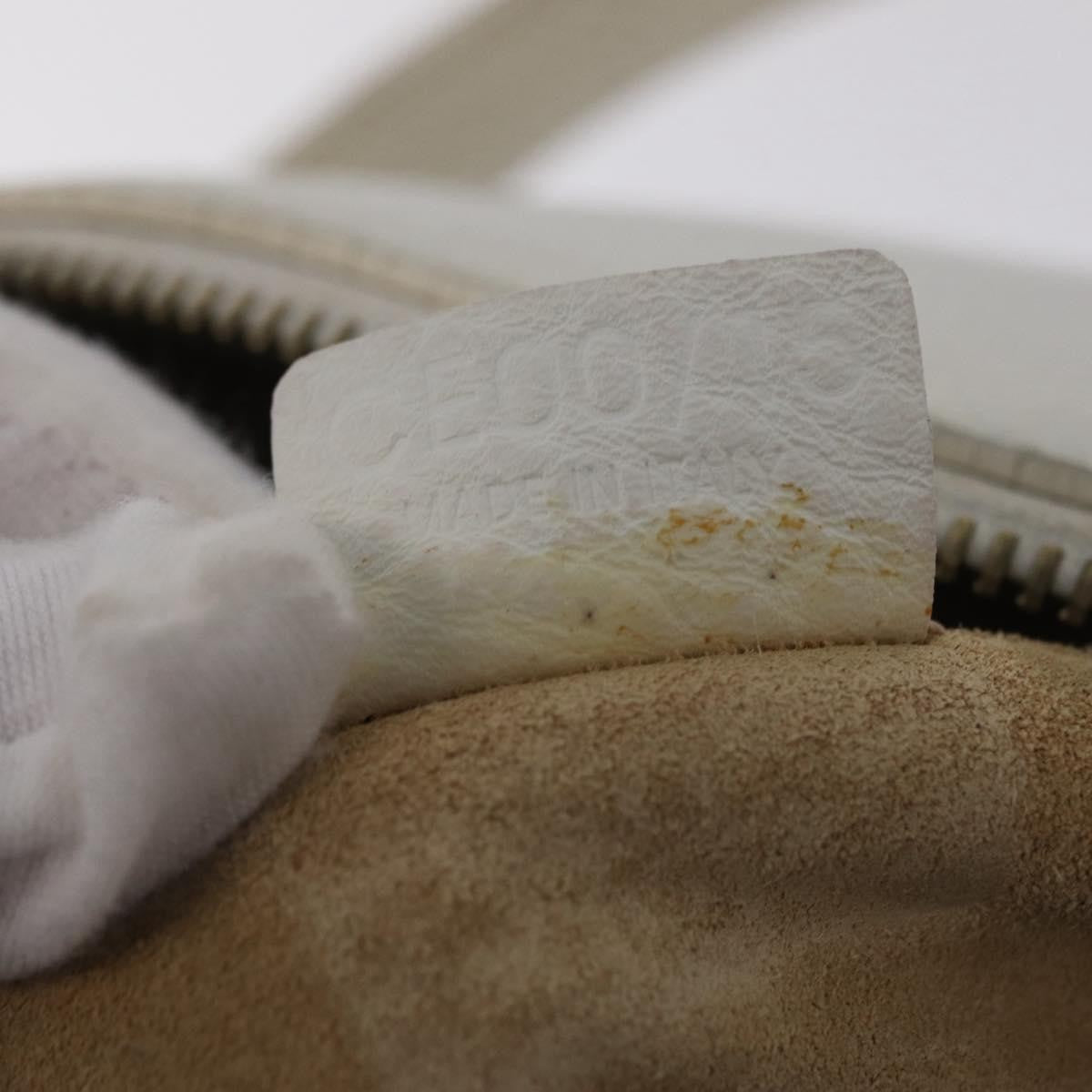 Celine Handbag Leather, White, Leather, Handbag