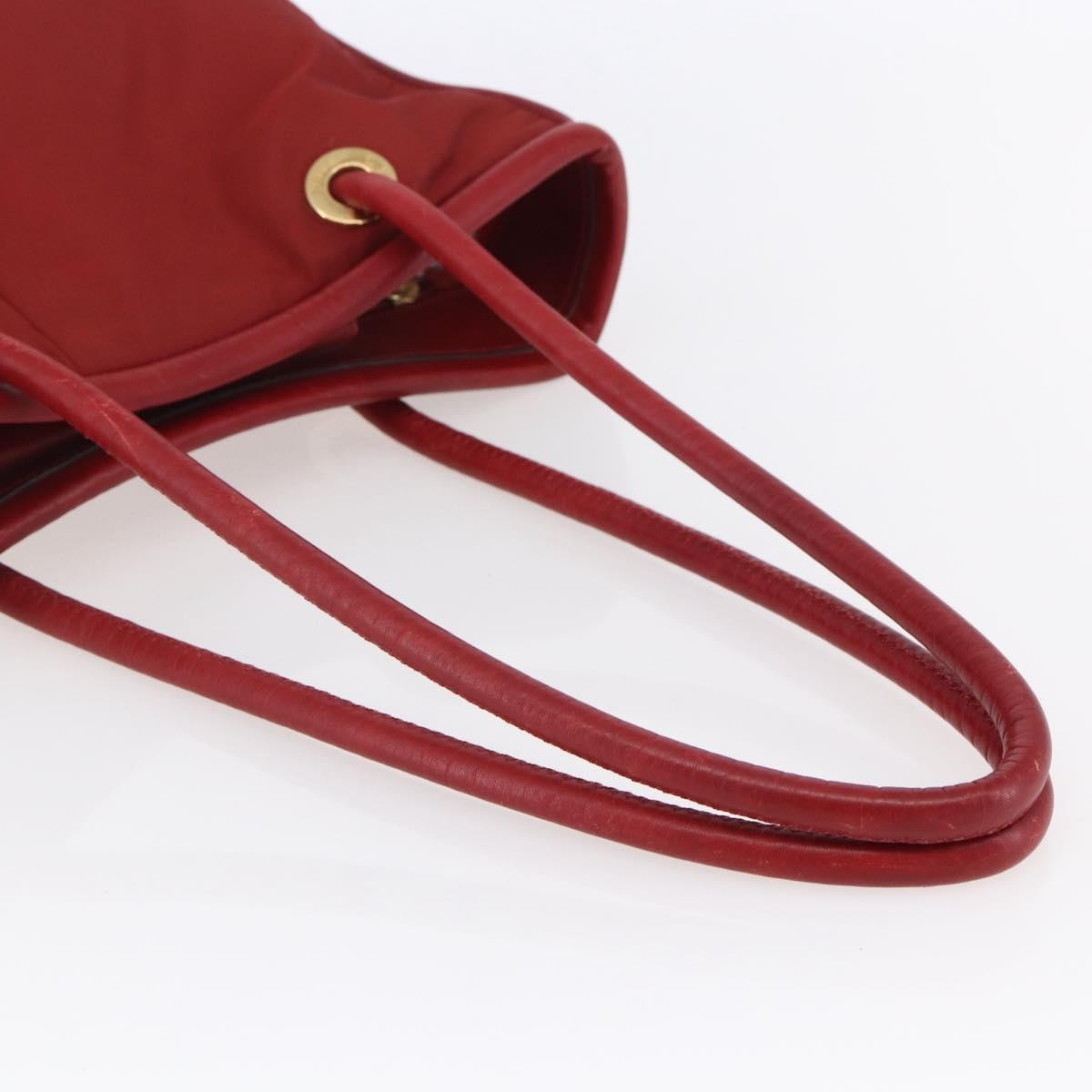Celine Tote Nylon, Red, Nylon, Tote Bag