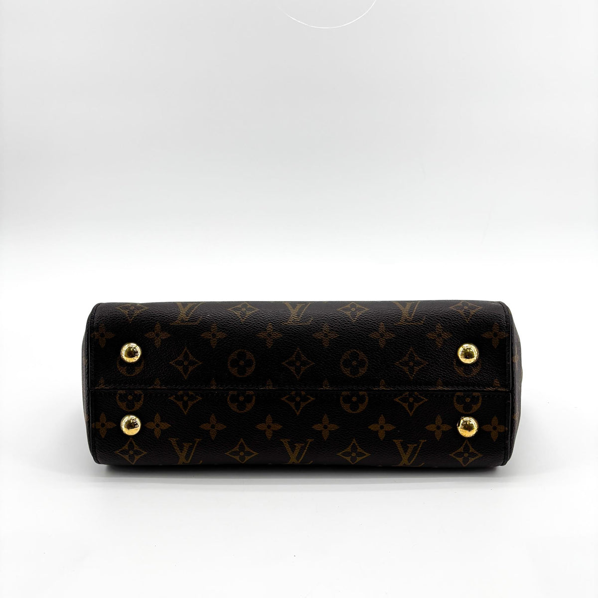 Louis Vuitton Cluny Top Handle Monogram Canvas, Brown, Canvas, Handbag