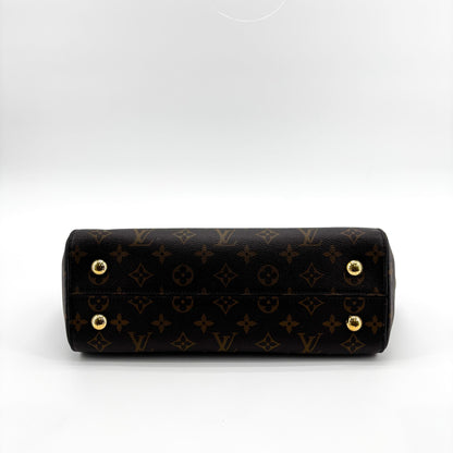 Louis Vuitton Cluny Top Handle Monogram Canvas, Brown, Canvas, Handbag
