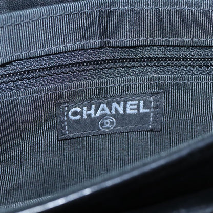 "Chanel 2,55", Black, Leather, clutch
