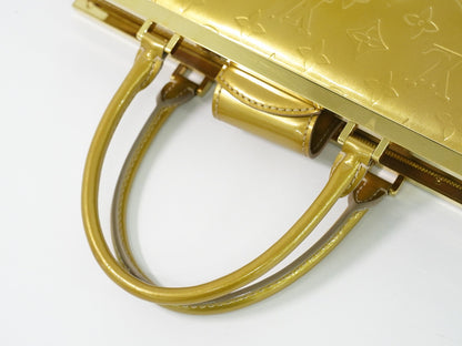 Louis Vuitton Deesse Monogram Vernis, Beige, Leather, Handbag