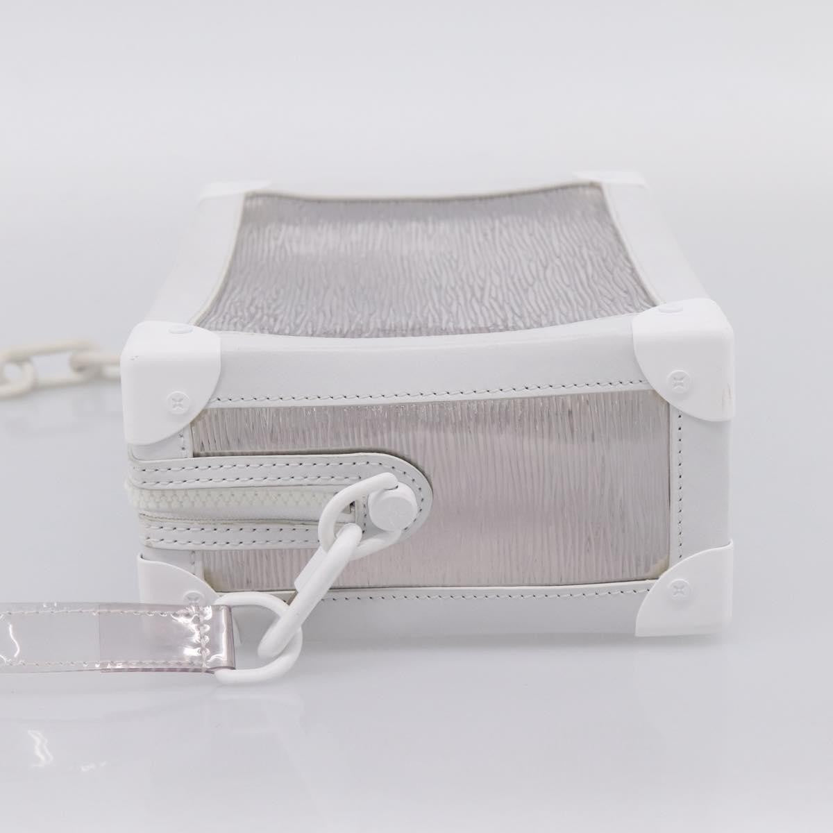 Louis Vuitton Soft Trunk Limited Edition Epi Plage PVC, Clear, Leather, Handbag