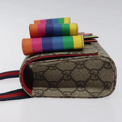 Gucci Butterfly, Beige, Canvas, shoulder