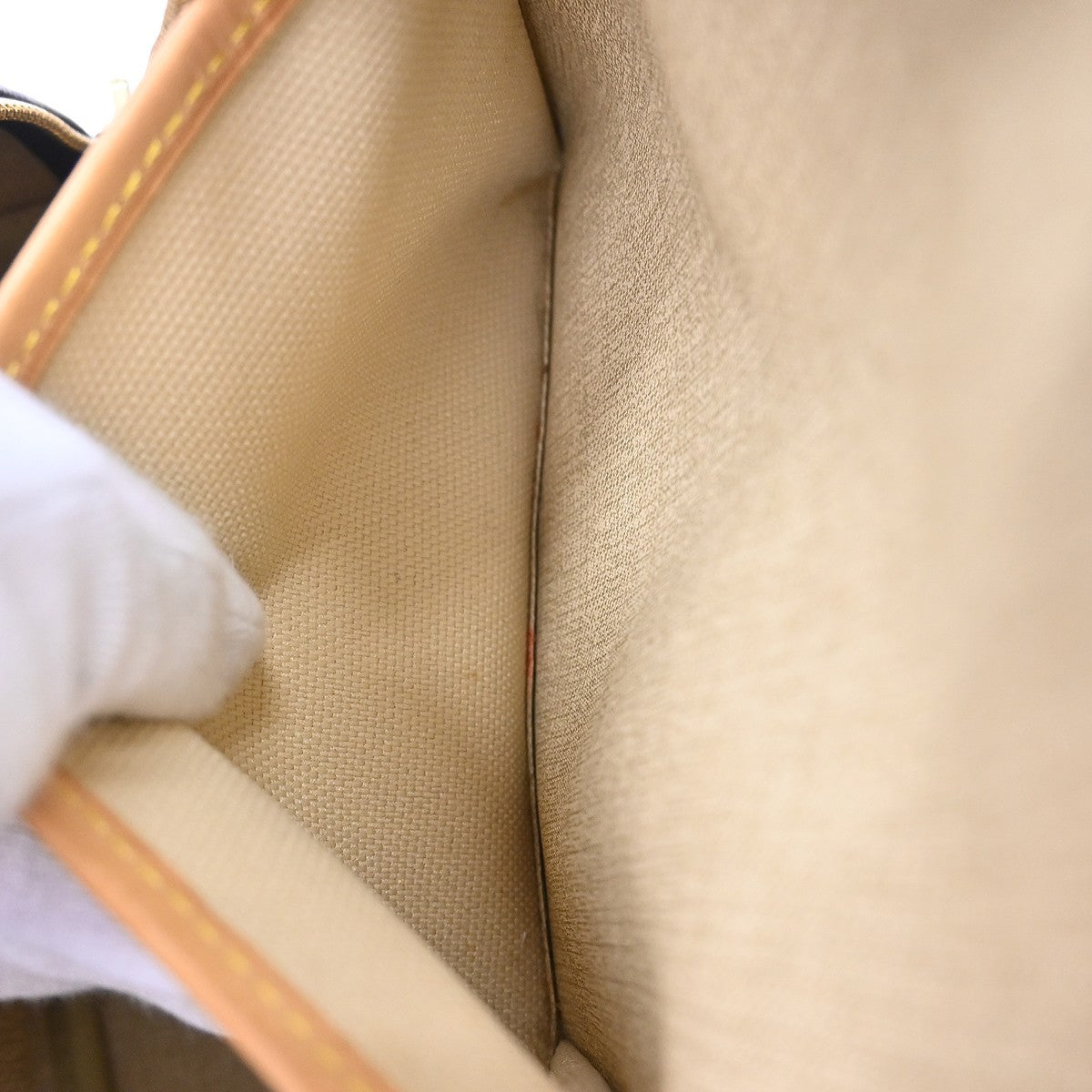 Louis Vuitton Deauville Monogram Canvas, Brown, Canvas, Handbag