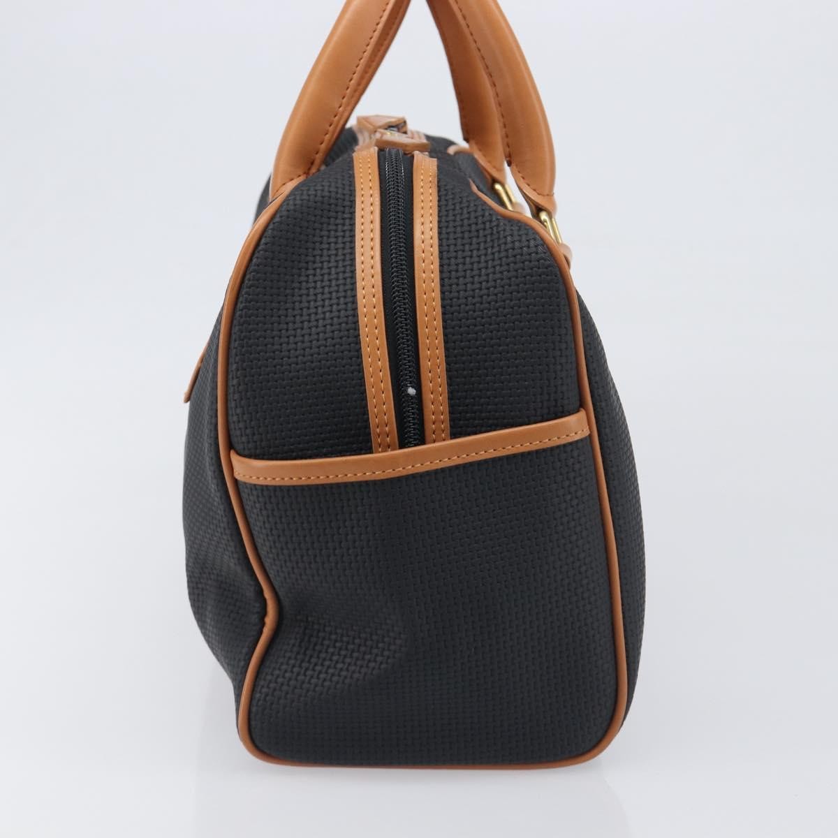 Saint Laurent Vintage Boston PVC Leather, Black, PVC, Travel Bag