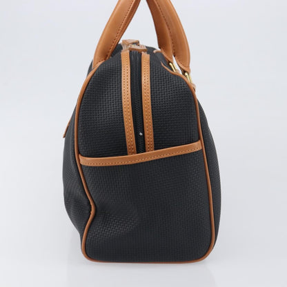 Saint Laurent Vintage Boston PVC Leather, Black, PVC, Travel Bag