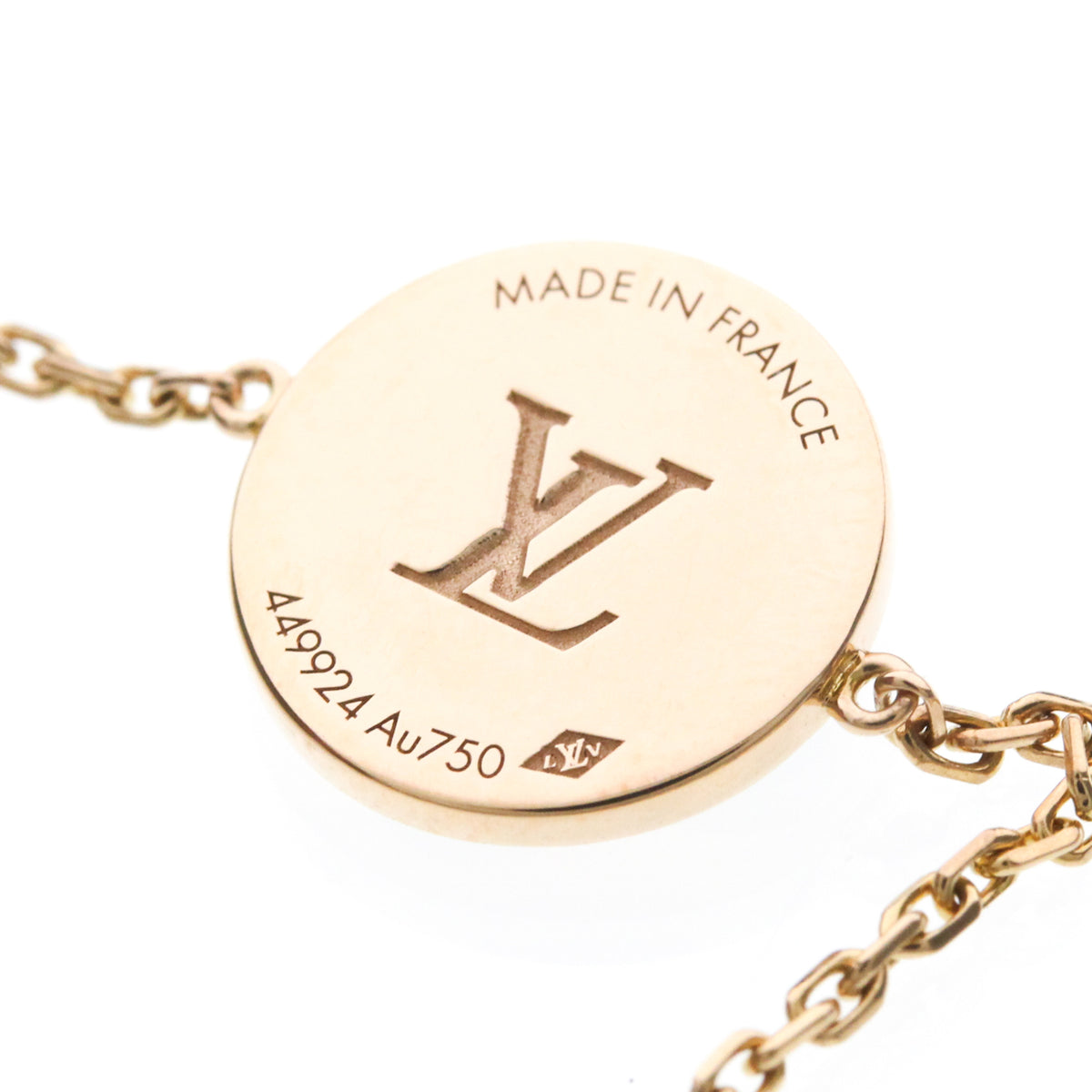 Louis Vuitton Color Blossom BB 18K Rose Gold with Malachite and Diamond, Gold, Rose Gold, Bracelet