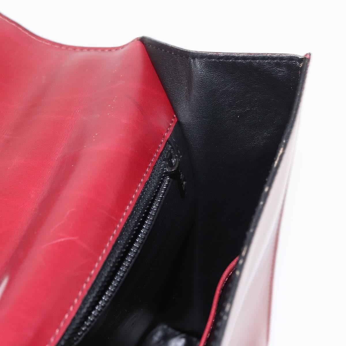 Celine Handbag Leather, Red, Leather, Handbag