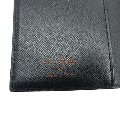 Louis Vuitton Ring Agenda Cover Epi Leather, Black, Leather, Briefcase