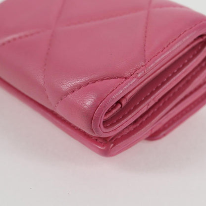 Chanel Chanel 19, Pink, Leather, wallet