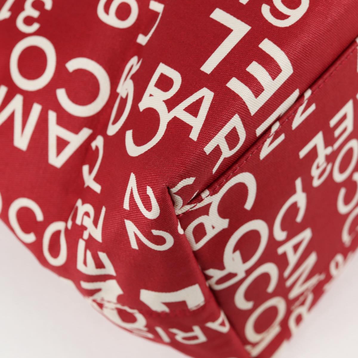 Chanel By sea, Red, Canvas, tote