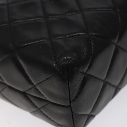 Chanel Timeless, Black, Leather, clutch