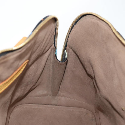 Louis Vuitton Alma, Black, Canvas, handbag