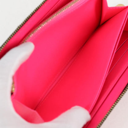Louis Vuitton Portefeuille zippy, Pink, Canvas, wallet