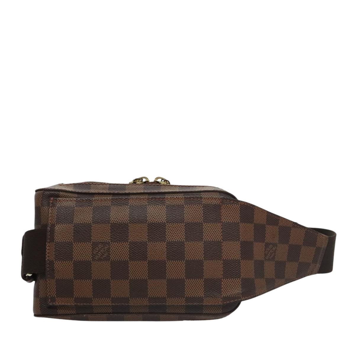 Louis Vuitton Geronimos, Brown, Canvas, shoulder