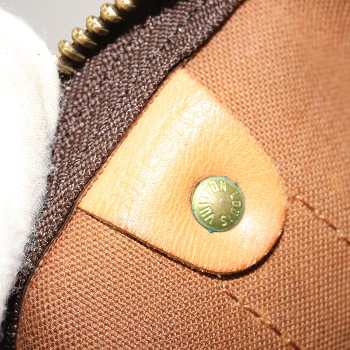 Louis Vuitton Keepall 60, Brown, Canvas, travel