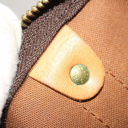 Louis Vuitton Keepall 60, Brown, Canvas, travel