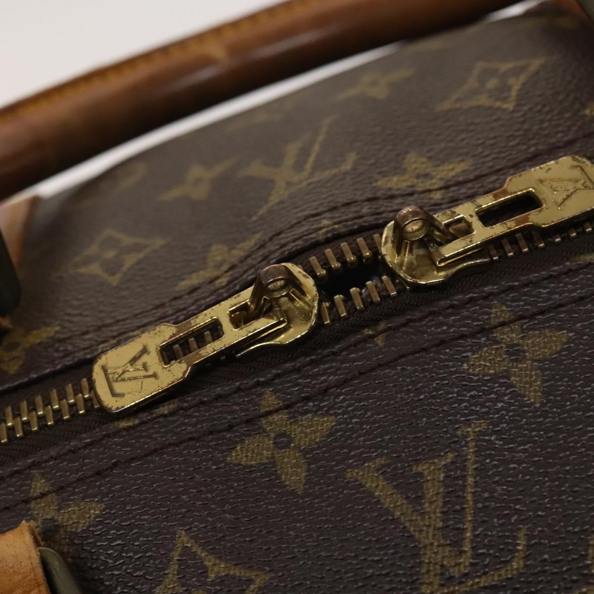 Louis Vuitton Keepall 60, Brown, Canvas, travel