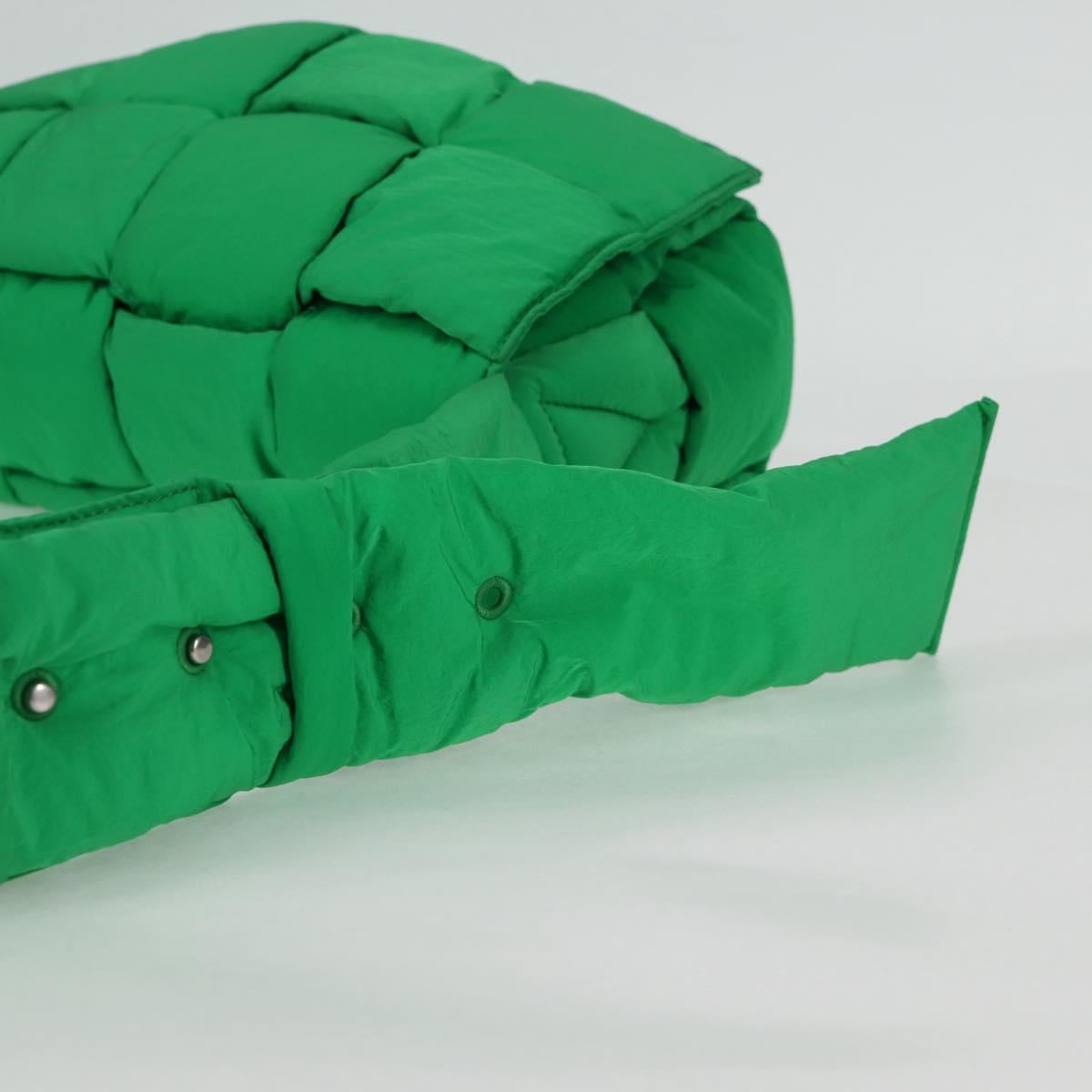 Bottega Veneta Cassette, Green, NYLON, shoulder