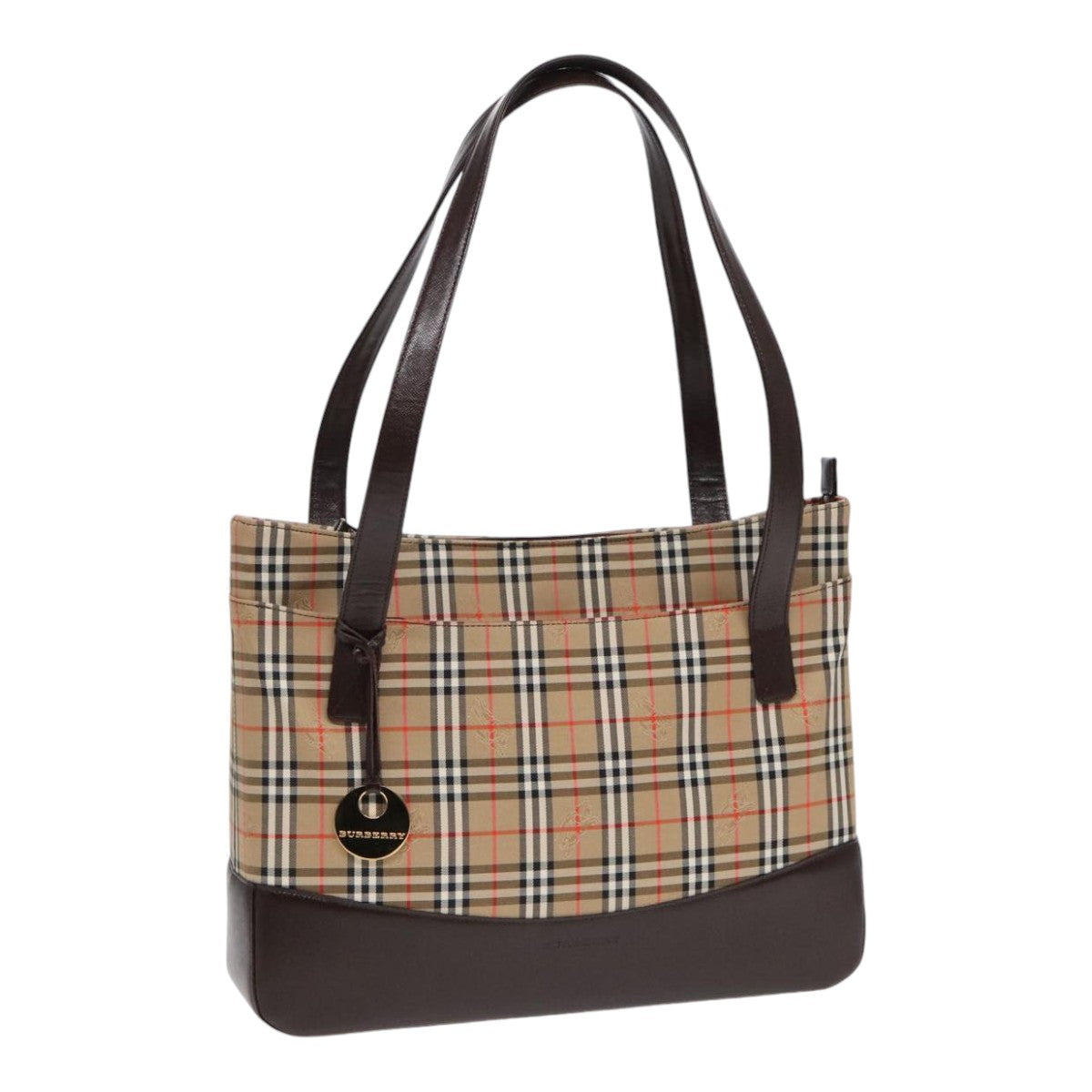 Burberry Nova Check, Beige, Canvas, tote